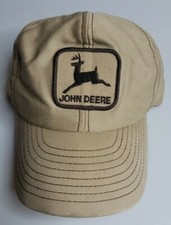 Vintage John Deere Butt Up Patch Trucker Snapback Hat LOUISVILLE MFG Made In USA