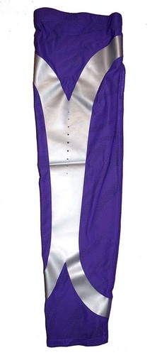 NWT Adidas Men's Techfit Powerweb GFX Compression Arm Elbow Sleeve - Purple - Picture 2 of 2