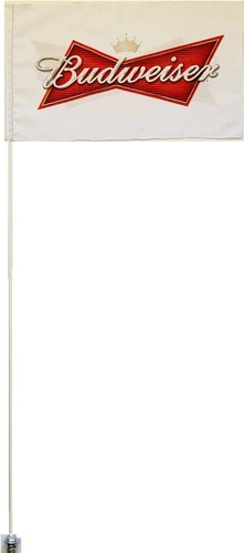 JLP 3.5 Ft 1/4 Pole 12x9 Snow Plow Marker Blade Orange Pole - Foto 6