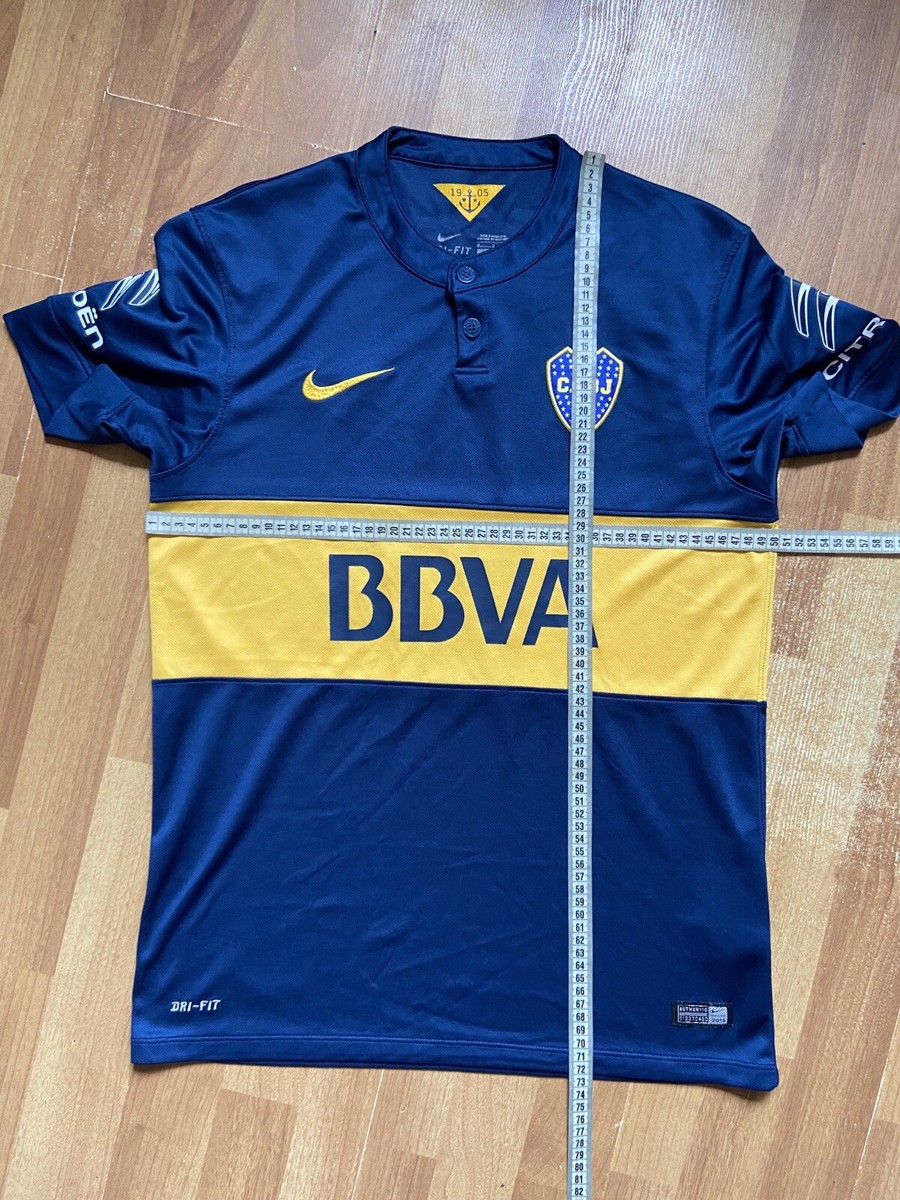 BOCA JUNIORS 2014 2015 HOME FOOTBAL SHIRT SOCCER JERSEY NIKE