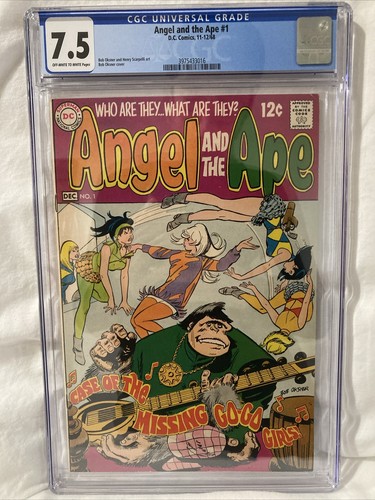 Angel and the Ape #1 (November-December 1968, DC Comics) Rare, CGC Graded (7.5)