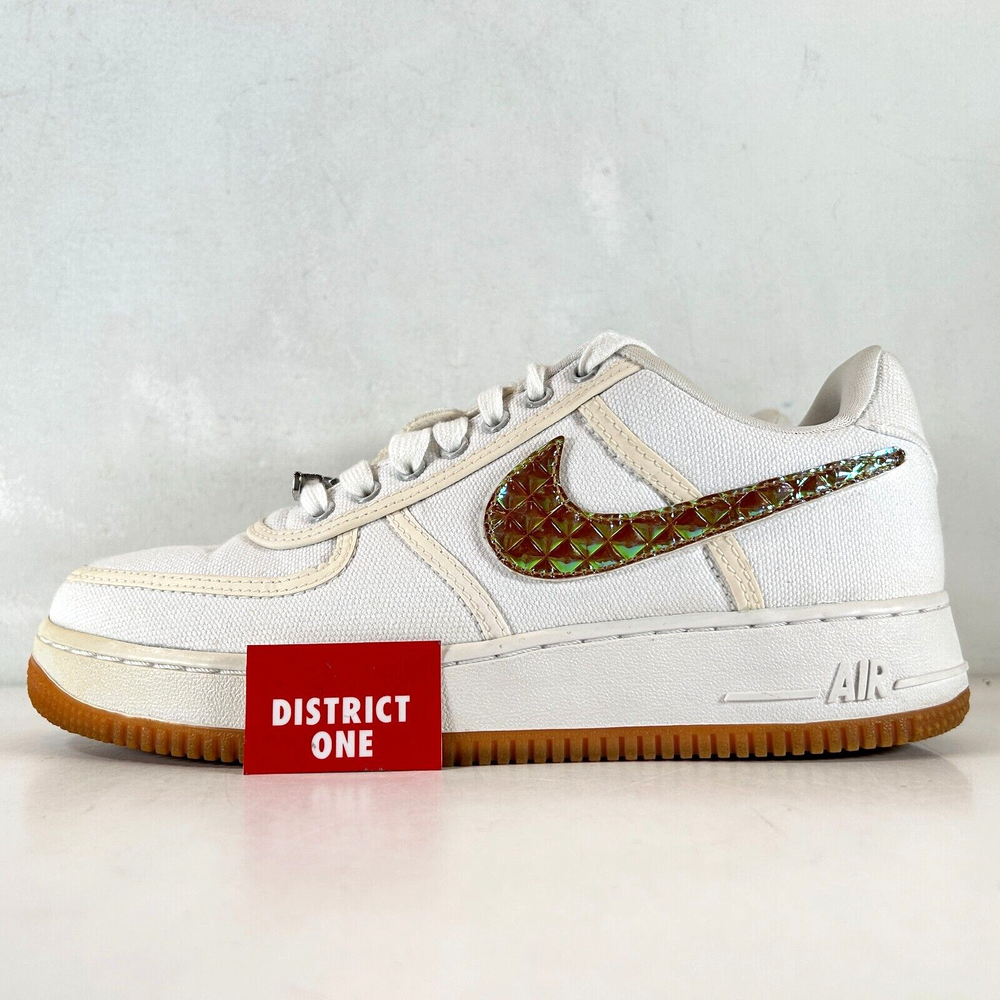 Travis Scott x Nike Air Force 1 Sail 2018 - Size 7.5 - AQ4211 101
