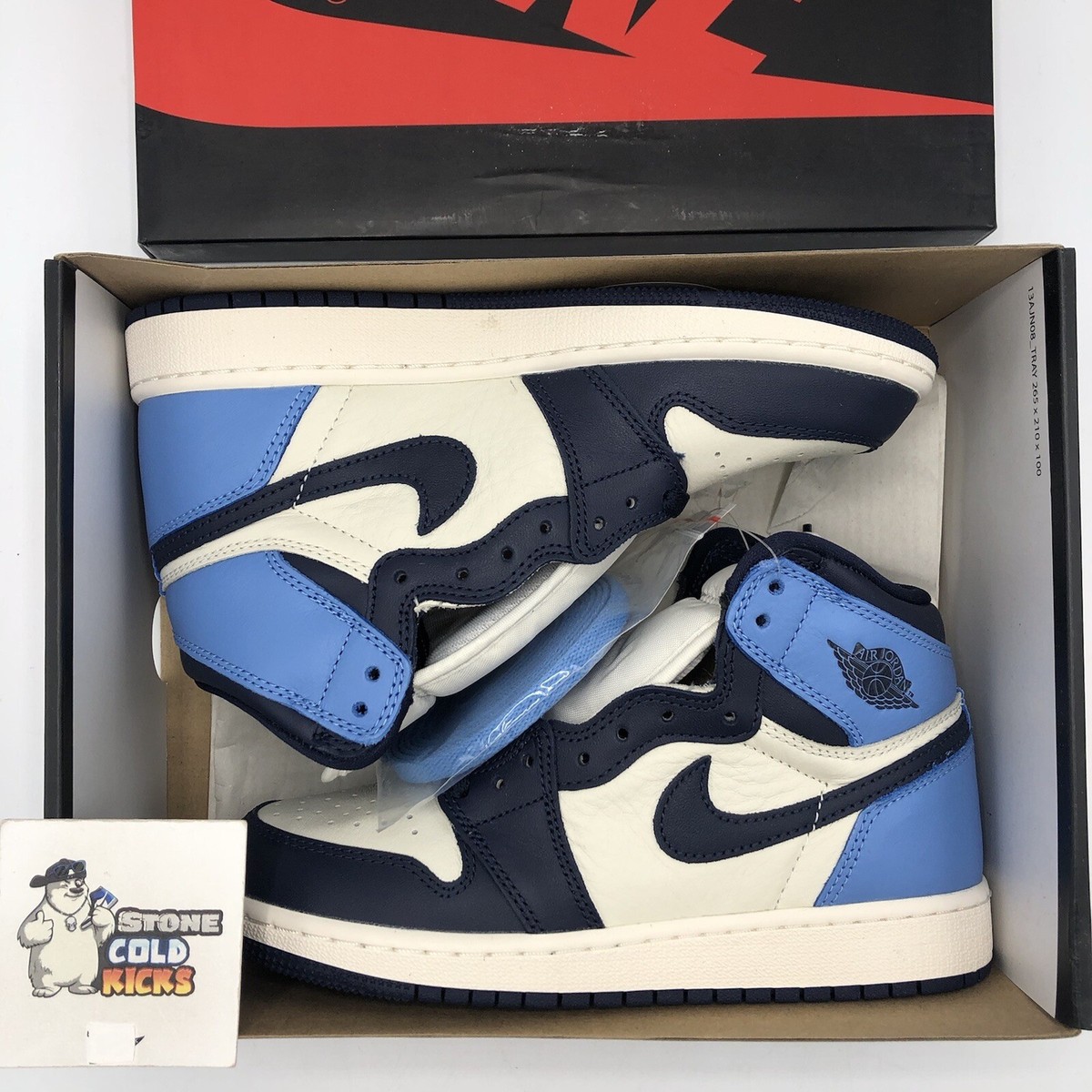 Nike Air Jordan Retro 1 University Blue Og 4y Gs 575441-140
