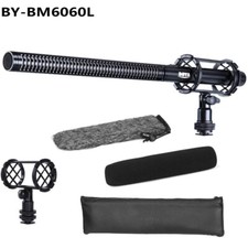 BOYA BY-BM6060L Shotgun Video Interview Microphone Shock Mount for Camera DSLR