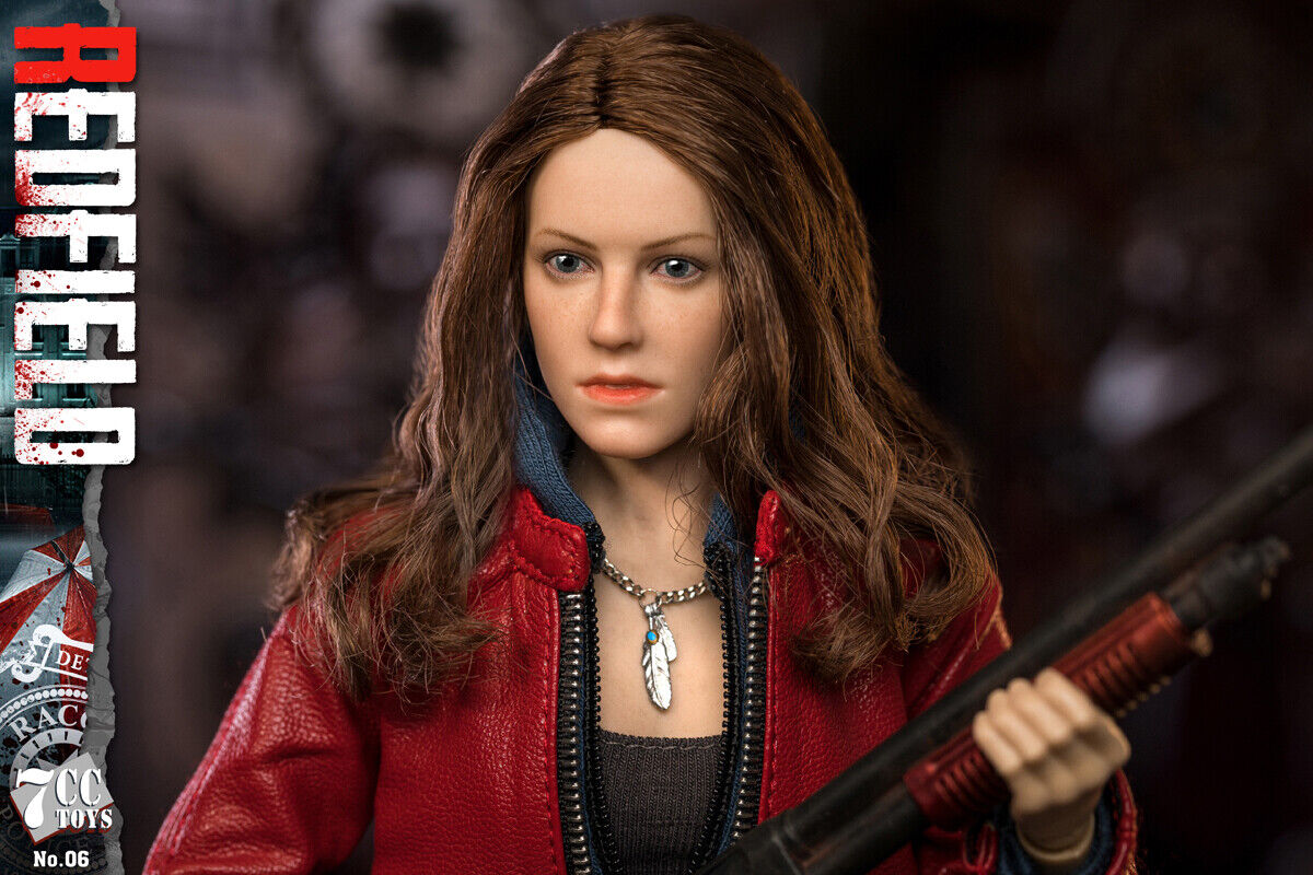 Hot Heart Resident Evil Biohazard Claire Redfield 1.0 1:6 Action Figure Doll