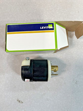 2361 Leviton Locking Plug, 3-Pole, 3-Wire, 20A-125/250V