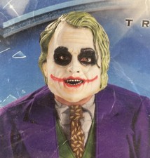 Joker Mask Scary Halloween Latex Masks for Adult Horror Clown Free US Shipping