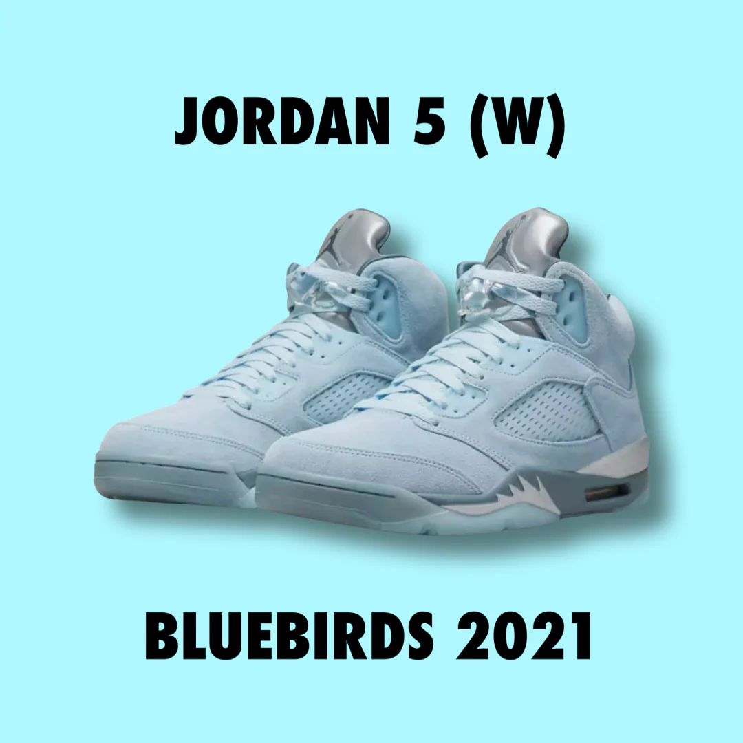Jordan 5 (W) Bluebirds 2021 size 10.5 w 9 m | eBay Jordan 5 (W) Bluebirds 2021 size 10.5 w 9 m | eBay