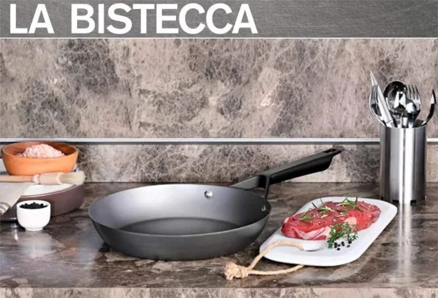 TVS ARTUSI 2.0 PADELLA IN FERRO AL CARBONIO DM.28 INDUZIONE PROFESSIONALE 2 2025 - Immagine 3 di 4