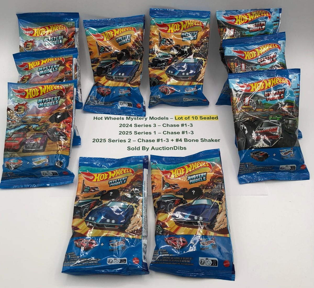 ホットウィール MYSTERY BONE SHAKER 3台 Bone Shaker * Hot Wheels Mystery Models – Wheelcollectors LLC