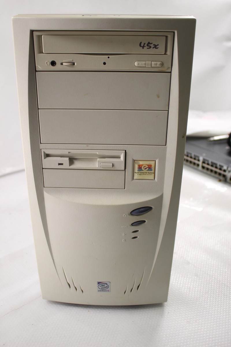 Vintage PC Pentium Pro Model 5 350Hz 192MB RAM w/ extension cards