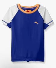 Tommy Bahama Boys' Short Sleeve Swim Rash Guard