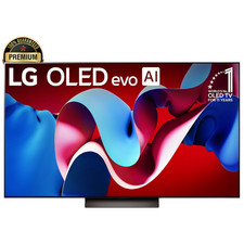 LG 65-Inch Class OLED evo C4 Series Smart TV 4K Processor Flat Screen with Magic