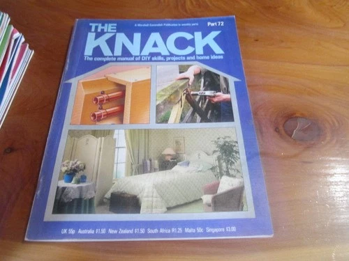 MAGAZINE THE KNACK DIY MANUAL PART 72   1981  GREAT ** MUST SEE