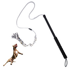 Flirt Pole for Dogs Interactive Dog Toys Durable Heavy Duty Dog Flirt Pole Suita