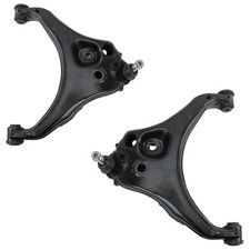 TRQ Front Lower Driver and Passenger Side Control Arm and Ball Joint Set 2 Piece