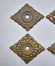 Targhette Chiavi Antiche In Ottone - 6 Pz, 90x28 Mm, Stile Vintage, Con Viti Per Montaggio - Foto 11