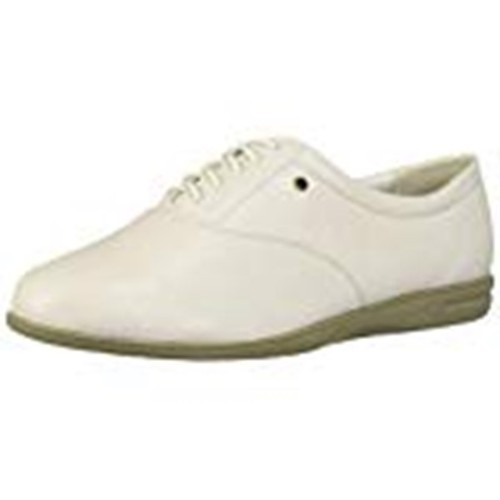 NIB White Leather Womens Easy Spirit Lace Up Motion Oxfords Size 8.5 M