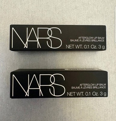 NARS Afterglow Lip Balm In Fast Lane - Full Size 0.1 oz Set Of 2
