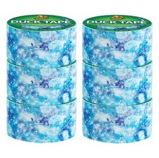 Starry Galaxy Duct Tape Heavy Duty Adhesive Tape 6 Roll Crafting Repair 1.88 ...