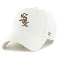 47 Brand Strapback Cap - Clean UP Chicago White Sox Weiß