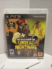 Red Dead Redemption Undead Nightmare PlayStation 3 PS3 Game CIB