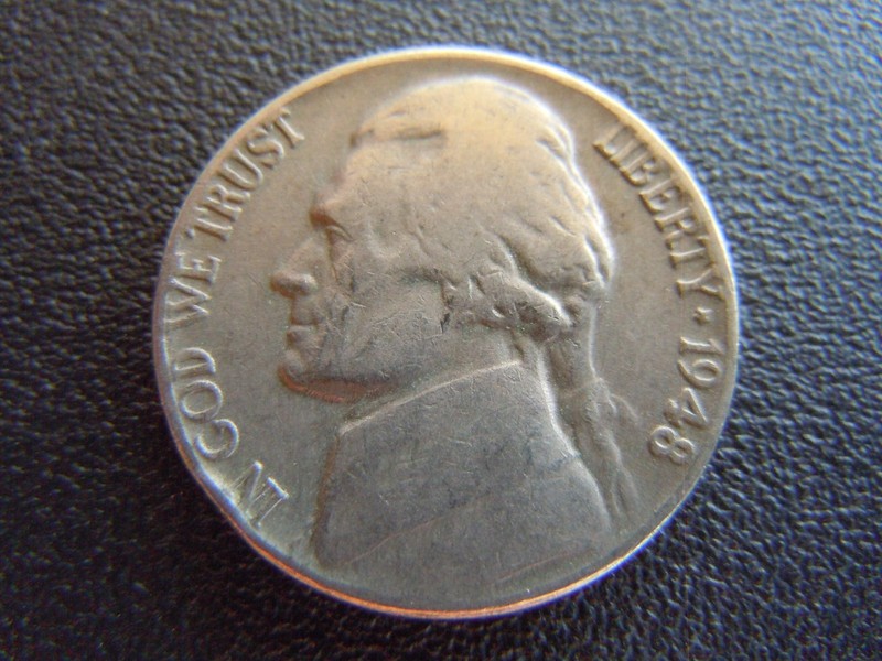 1948 P Jefferson Nickels Coin #20