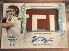 Leaf 2018 Trinity Patch Auto Baker Mayfield Platinum Spectrum #PA-BM1 /25 Rookie