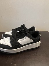 Nautica Mens Low Top Athletic Sneakers Black ...