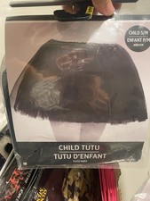 New Black Tulle Tutu Child Size Small Amscan Halloween Girls