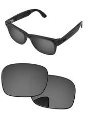 Black Chrome Polarized Replacement Lenses For Ray-Ban Meta Wayfarer RW4012-50mm
