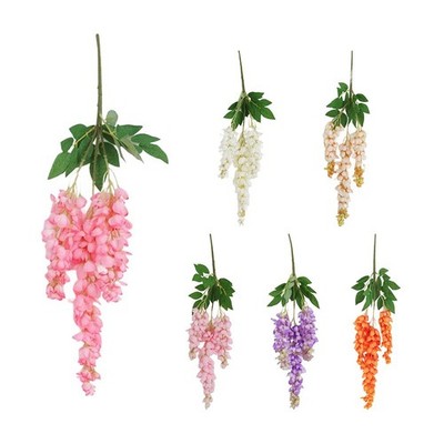 für deko Glyzinien Blumenzweig 60 cm für Hochzeit Event und für Home Display