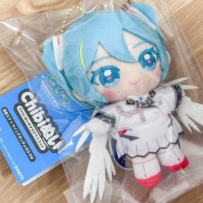 Hatsune Miku Wing Gundam Zero Ew Chibi Nui Sitting Mascot