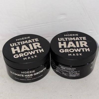 Moerie Ultimate Hair Boost Growth Mask Biotin & Minerals Two Lot Sealed 3.38oz