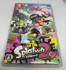 Splatoon 2 Japanese version Japan Nintendo Switch USED