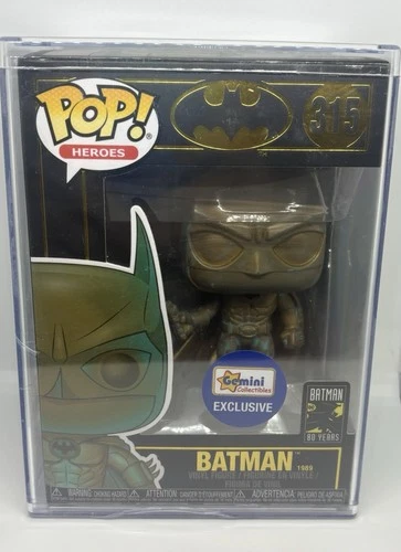 Funko Pop! Vinyl: Batman 1989 Bronze Patina - Gemini Exclusive #315