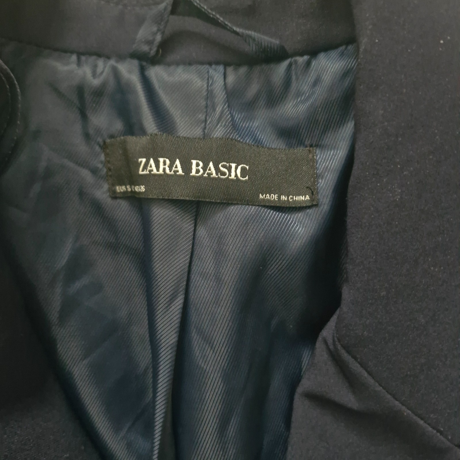 Zara Basic Blazer Jacket Womens  Double Breasted … - image 4