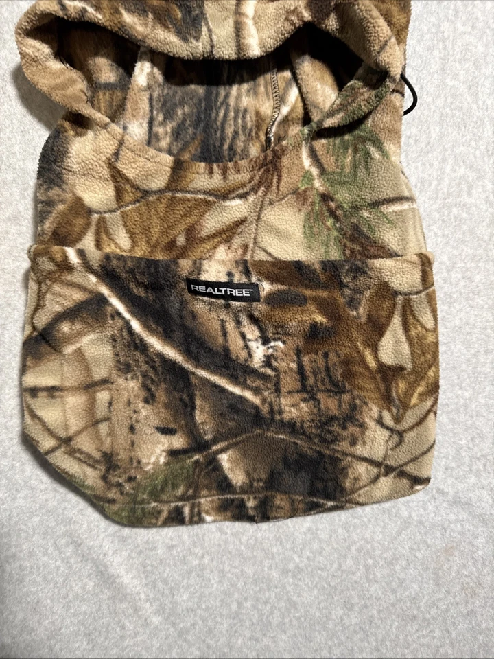 Realtree Camo Balaclava, 4-in-1 Gaiter Muzzle Hood Hat, Fleece Hunting Cap - Image 2 of 4