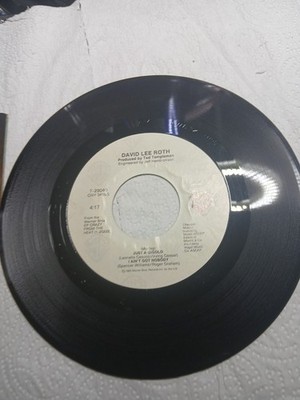 DAVID LEE ROTH Just A Gigolo~I Ain't Got Nobody 45 RPM w/PS WB 29040 NM/UNPLAYED