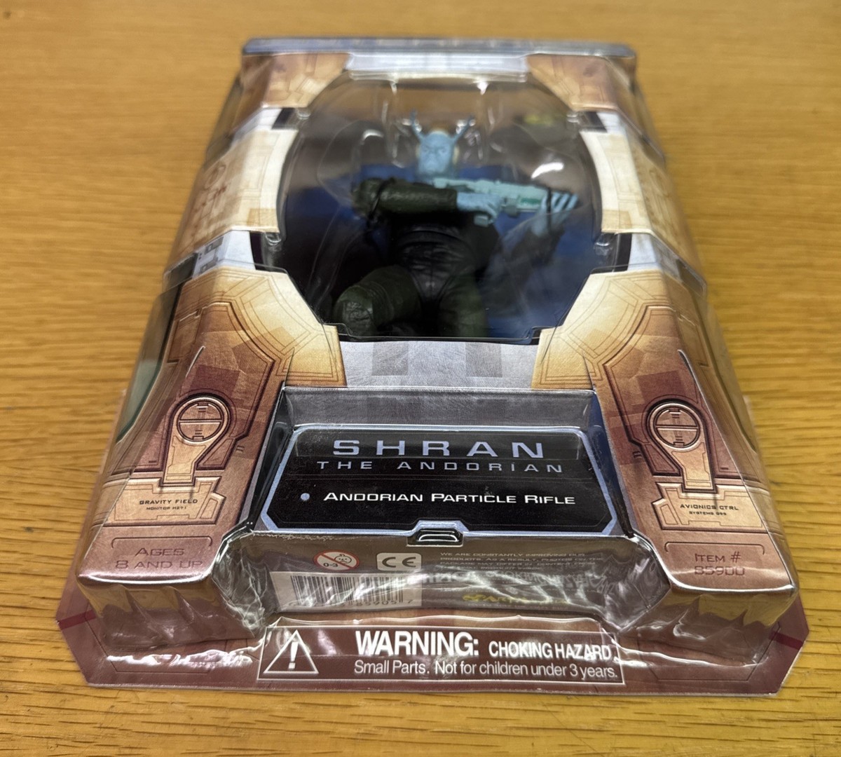 Star Trek Enterprise Away Team Shran Action Figure Art Asylum 2002