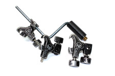 Lot of 3 LP Claw Clamps Black - Missing Rubbe...