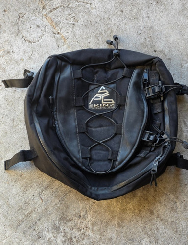 Skinz snowmobile tunnel bag luggage rack removable storage ATV