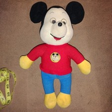Vintage Knickerbocker 1976 Mickey Mouse Club Plush Walt Disney Stuffed Doll -D