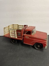 Tonka Vintage Red stake truck complete