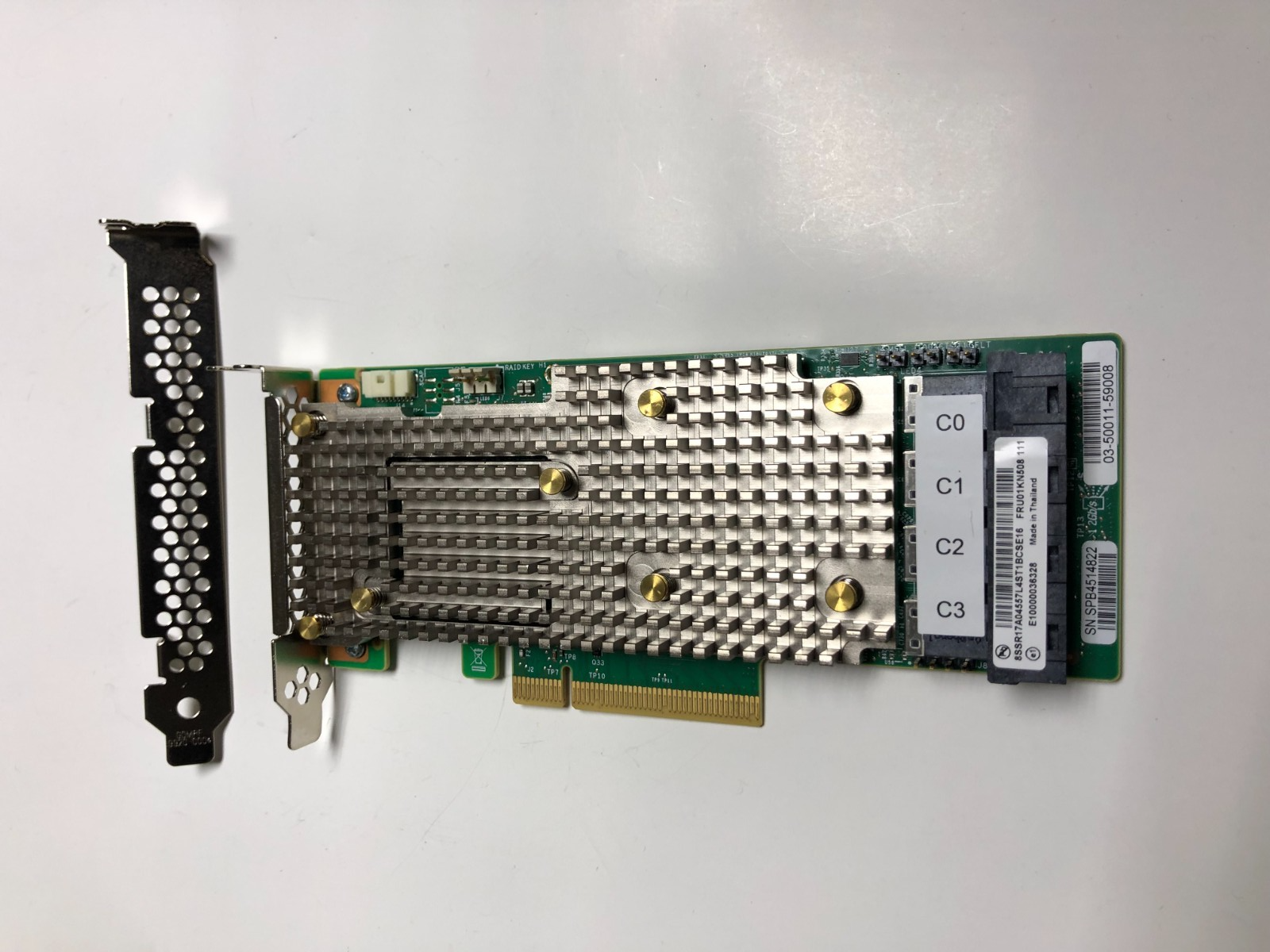 Lenovo 930-16i Raid Controller - IBM FRU01KN508 inc both LP / HP Brackets 12Gbs