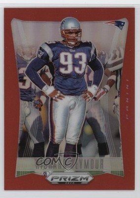 2024 Panini Prizm Deca Red Prizm 25/199 Richard Seymour #217 HOF 0o4t