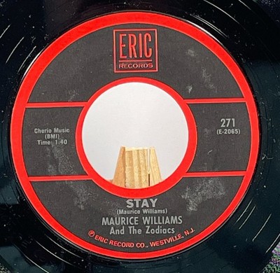 MAURICE WILLIAMS AND THE ZODIACS 45 RPM STAY / MAY I EX
