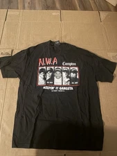 NWA Straight Out Of Compton Street Dreams T-Shirt Men’s XL Black