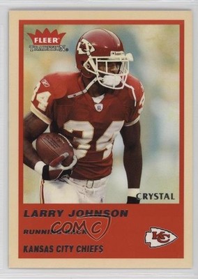 2004 Fleer Tradition Crystal 89/150 Larry Johnson #103 0l8z