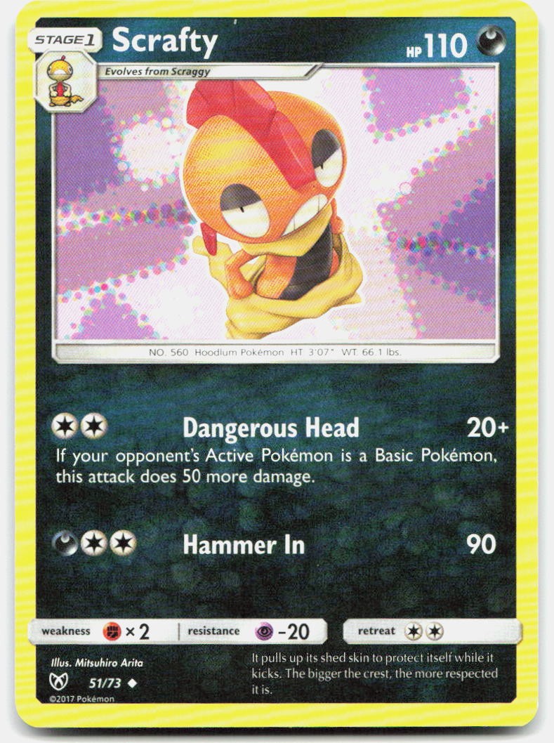 Scrafty LP EN 51/73 Shining Legends